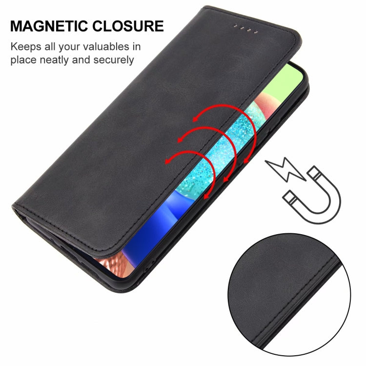 For Samsung Galaxy A71 5G Magnetic Closure Leather Phone Case