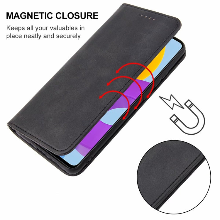 For Samsung Galaxy M52 5G Magnetic Closure Leather Phone Case