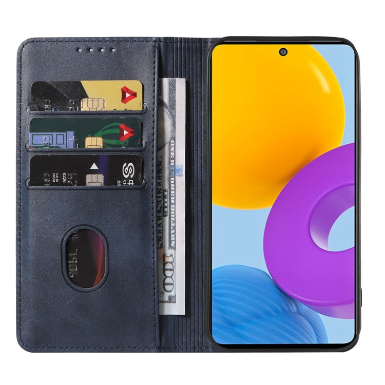 For Samsung Galaxy M52 5G Magnetic Closure Leather Phone Case