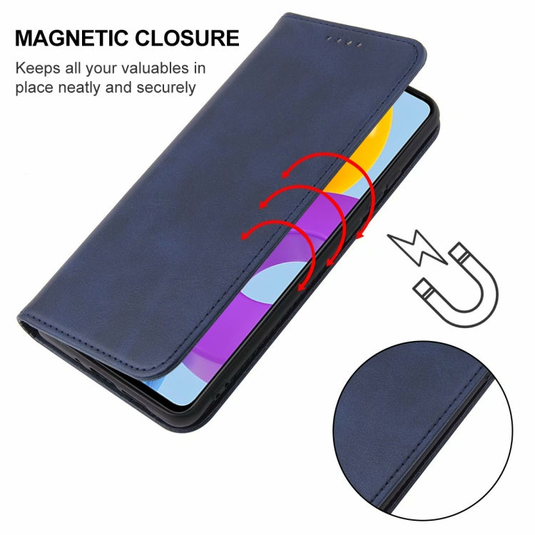 For Samsung Galaxy M52 5G Magnetic Closure Leather Phone Case