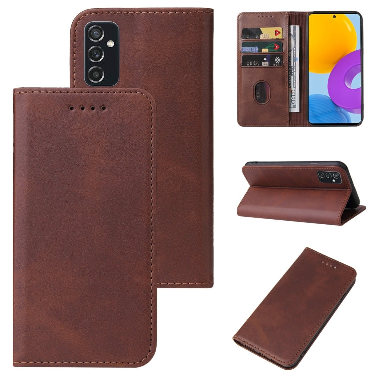 For Samsung Galaxy M52 5G Magnetic Closure Leather Phone Case