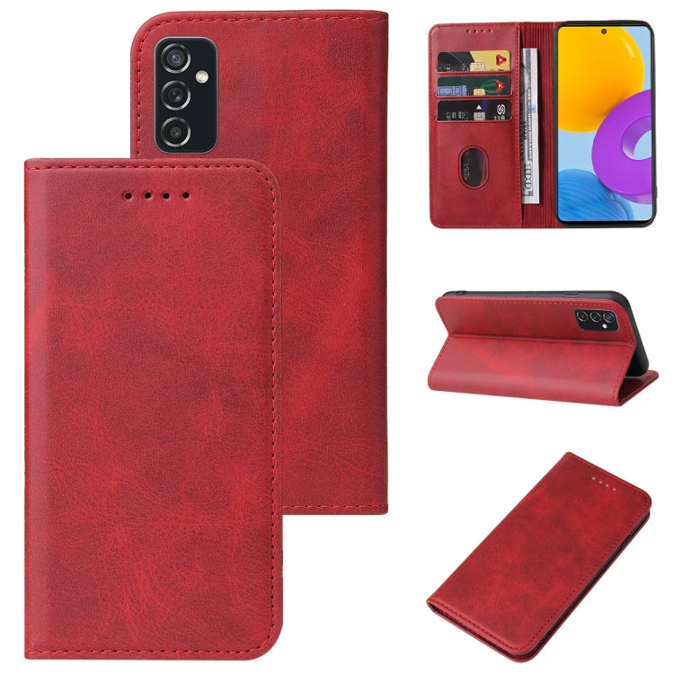 For Samsung Galaxy M52 5G Magnetic Closure Leather Phone Case