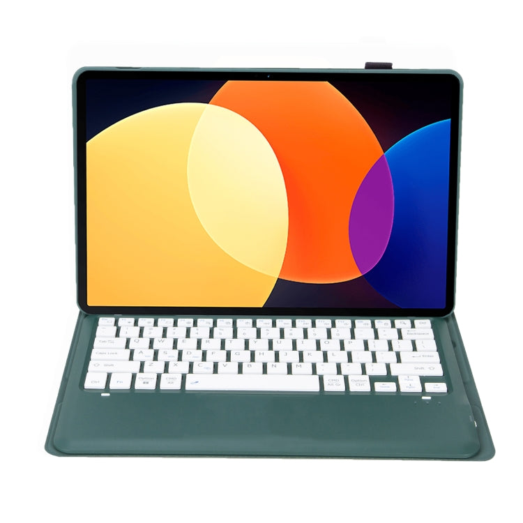 A0N4 Detachable Sheep Pattern TPU Bluetooth Keyboard Tablet Leather Case For Xiaomi Pad 5 Pro 12.4