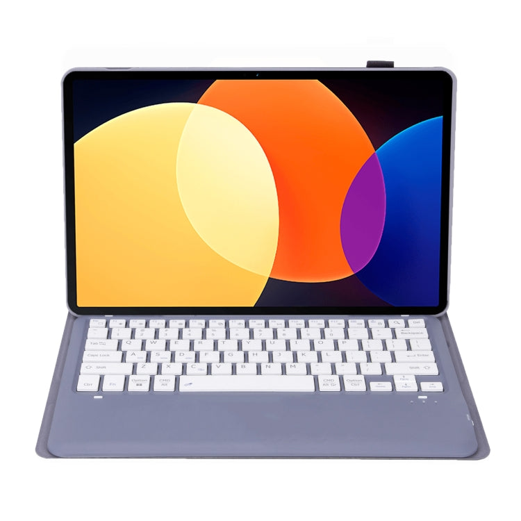 A0N4 Detachable Sheep Pattern TPU Bluetooth Keyboard Tablet Leather Case For Xiaomi Pad 5 Pro 12.4