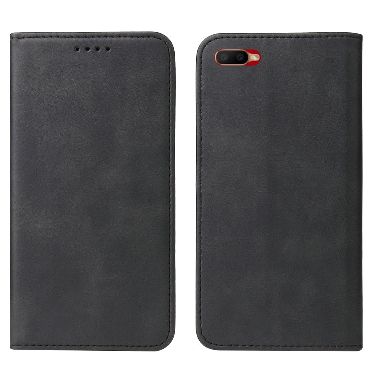 For OPPO A5s Magnetic Closure Leather Phone Case