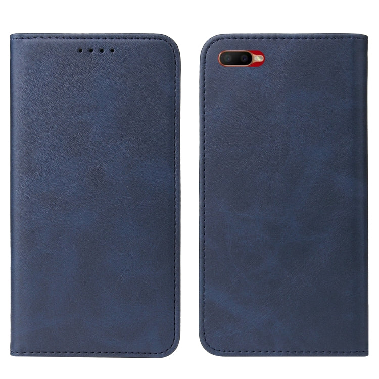 For OPPO A5s Magnetic Closure Leather Phone Case