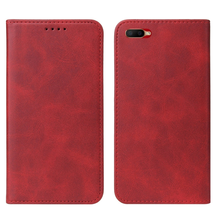For OPPO A5s Magnetic Closure Leather Phone Case