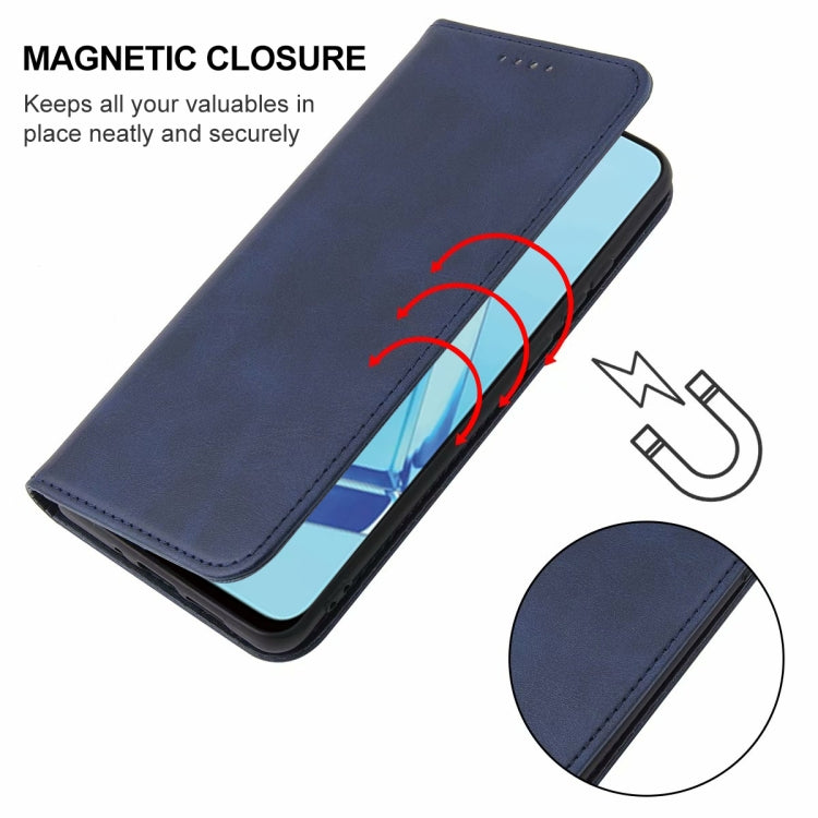 For OPPO A52 Magnetic Closure Leather Phone Case