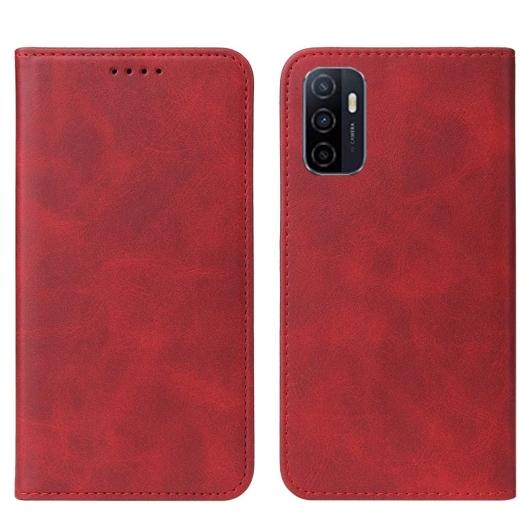 For OPPO A53 Magnetic Closure Leather Phone Case