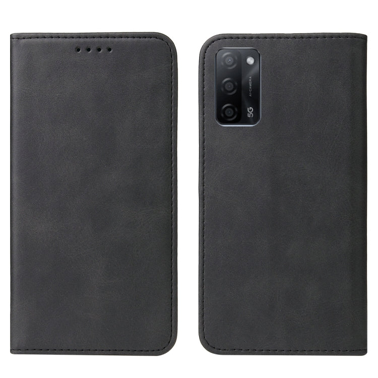 For OPPO A53s 5G Magnetic Closure Leather Phone Case