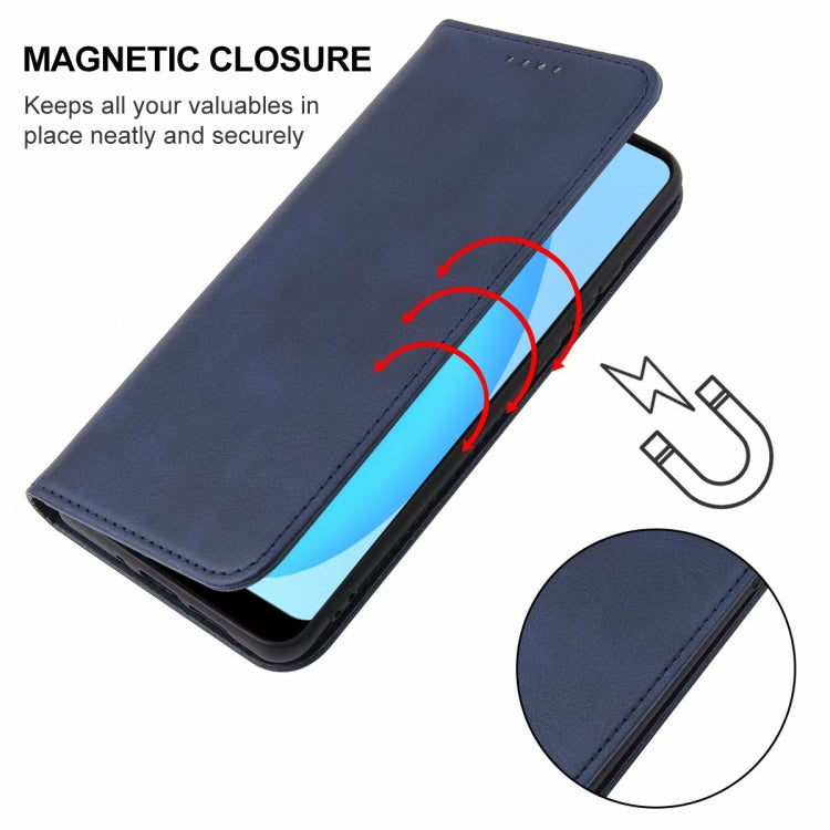 For OPPO A53s 5G Magnetic Closure Leather Phone Case