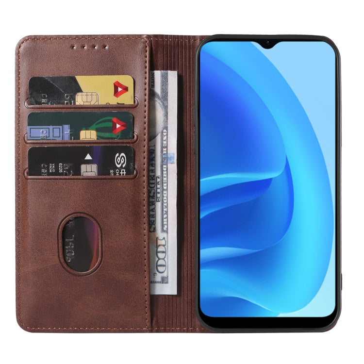 For OPPO A53s 5G Magnetic Closure Leather Phone Case