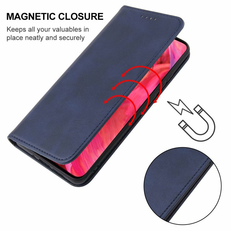 For OPPO A54 Magnetic Closure Leather Phone Case