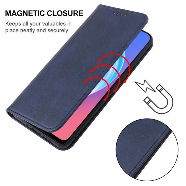 For OPPO A72 5G Magnetic Closure Leather Phone Case
