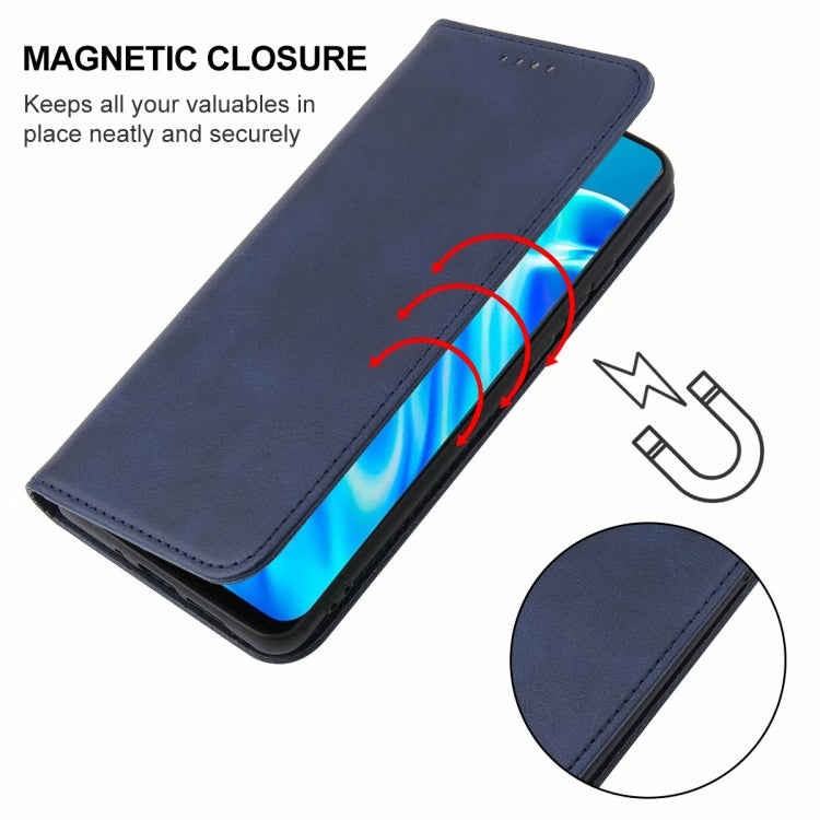 For OPPO A91 Magnetic Closure Leather Phone Case