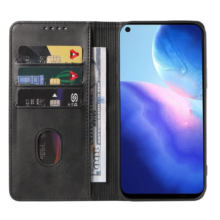 For OPPO Reno5 4G Magnetic Closure Leather Phone Case