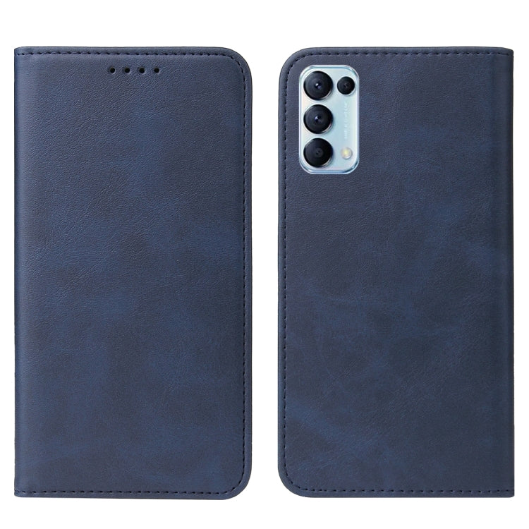 For OPPO Reno5 4G Magnetic Closure Leather Phone Case
