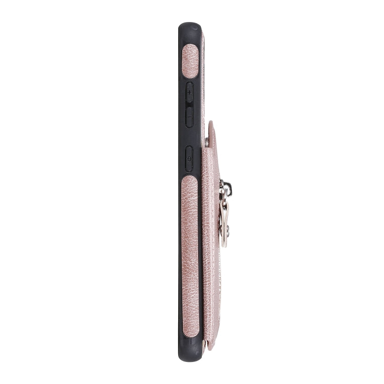 For Galaxy S20 Solid Color Double Buckle Zipper Shockproof Protective Case