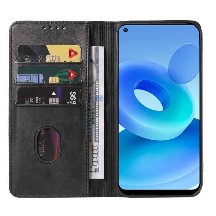 For OPPO A95 5G Magnetic Closure Leather Phone Case