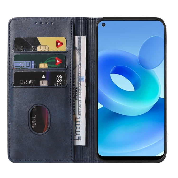 For OPPO A95 5G Magnetic Closure Leather Phone Case