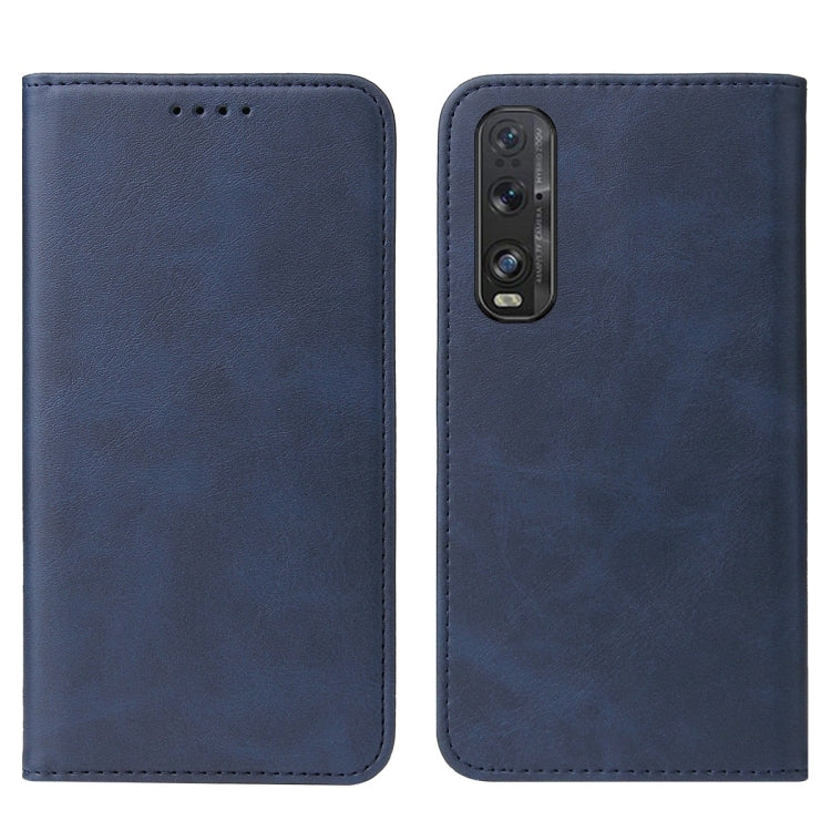 For OPPO Find X2 Magnetic Closure Leather Phone Case