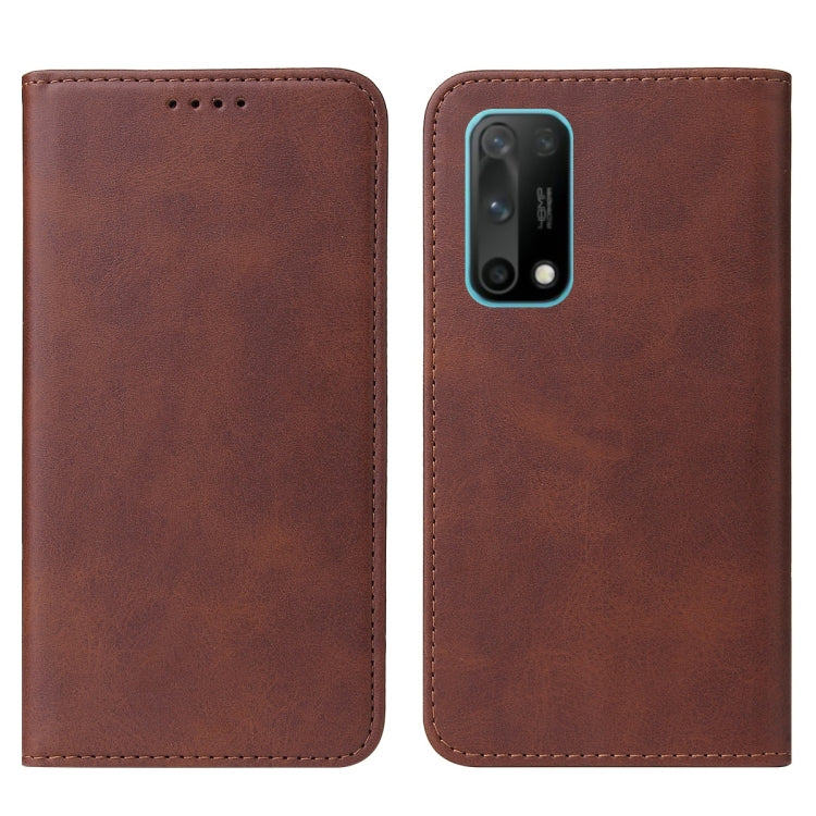 For OPPO K7x Magnetic Closure Leather Phone Case
