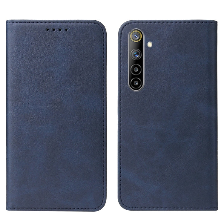 For Realme 6i India Magnetic Closure Leather Phone Case