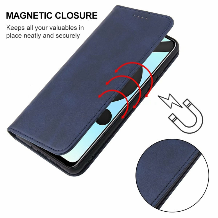 For Realme 6i India Magnetic Closure Leather Phone Case