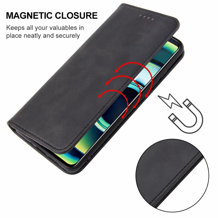 For Realme GT 5G / GT Neo2T / Q3 Pro 5G Magnetic Closure Leather Phone Case