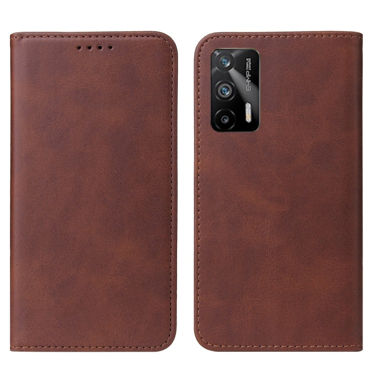 For Realme GT 5G / GT Neo2T / Q3 Pro 5G Magnetic Closure Leather Phone Case