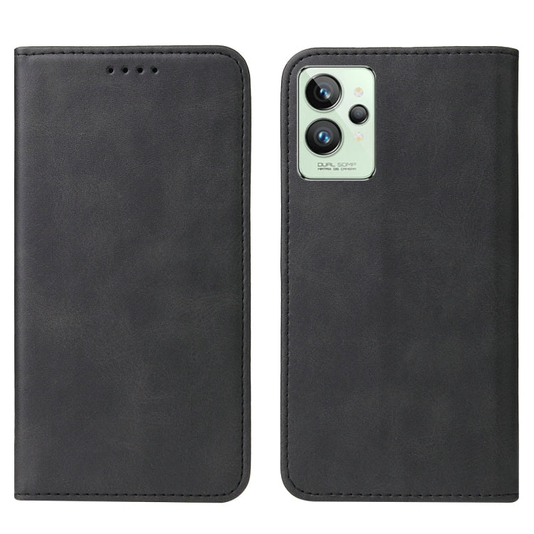 For Realme GT2 Pro Magnetic Closure Leather Phone Case