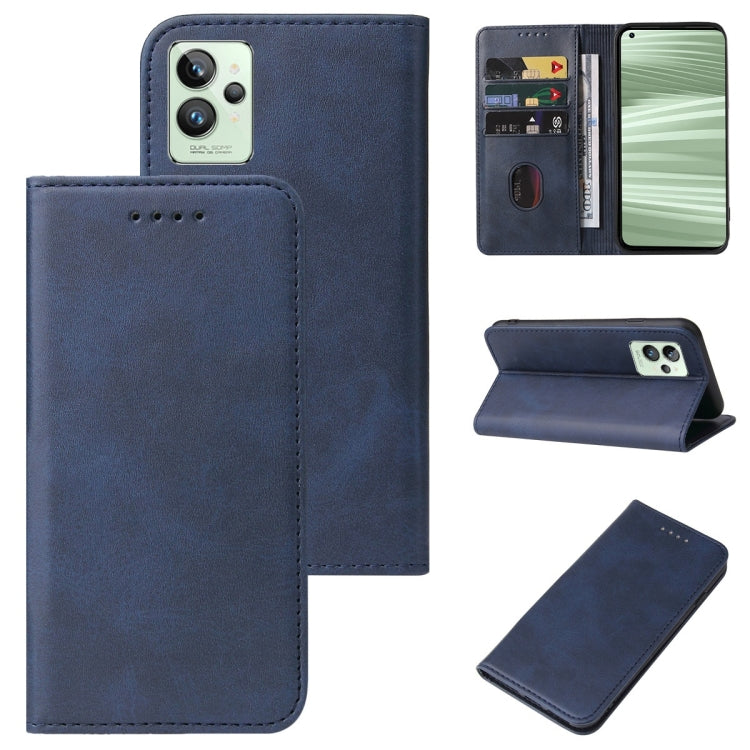 For Realme GT2 Pro Magnetic Closure Leather Phone Case