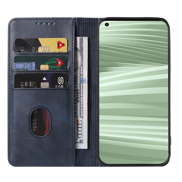 For Realme GT2 Pro Magnetic Closure Leather Phone Case