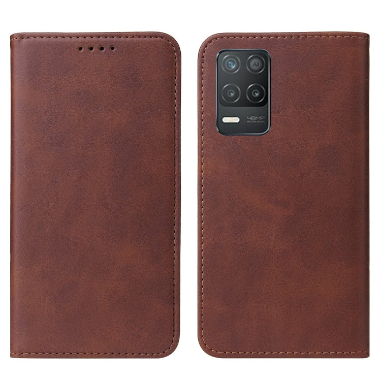 For Realme Q3i 5G Magnetic Closure Leather Phone Case