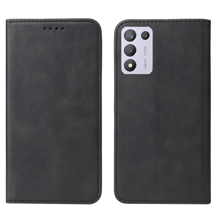 For Realme Q3t Magnetic Closure Leather Phone Case