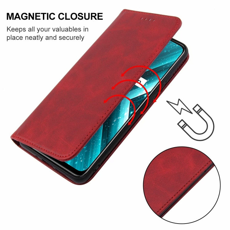 For Realme X3 SuperZoom Magnetic Closure Leather Phone Case