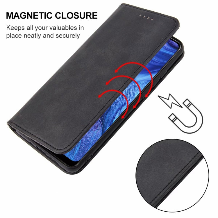 For OPPO Reno4 Magnetic Closure Leather Phone Case