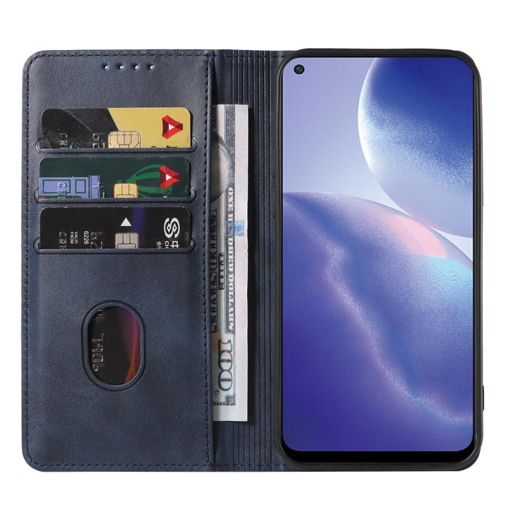 For OPPO Reno5 Z Magnetic Closure Leather Phone Case