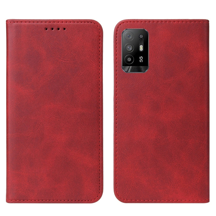 For OPPO Reno5 Z Magnetic Closure Leather Phone Case