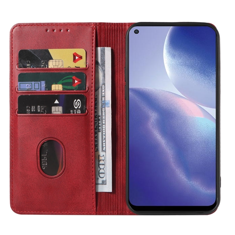 For OPPO Reno5 Z Magnetic Closure Leather Phone Case