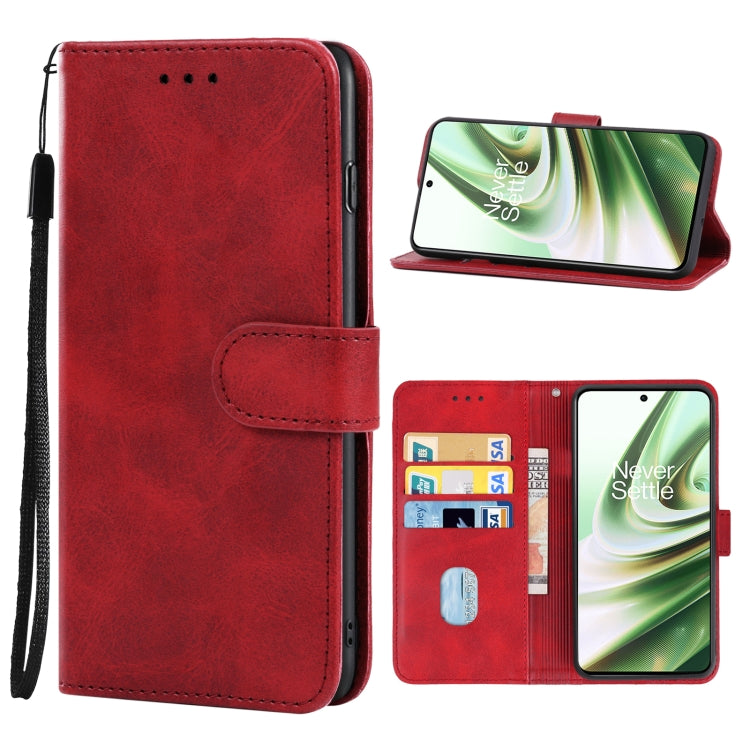 For OnePlus 10R 150W Leather Phone Case
