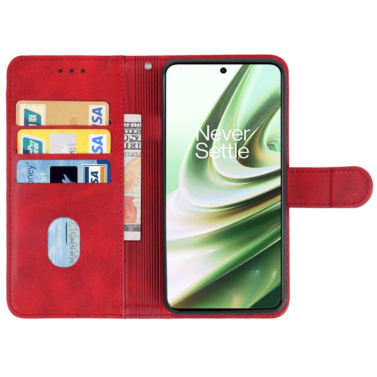 For OnePlus 10R 150W Leather Phone Case
