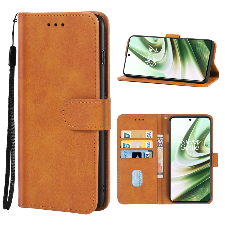 For OnePlus 10R 150W Leather Phone Case