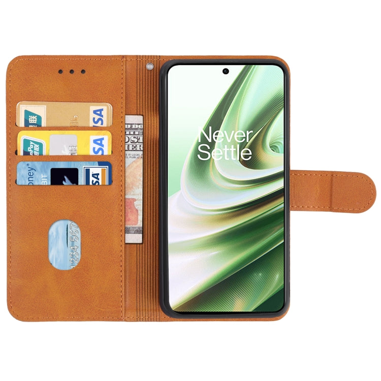 For OnePlus 10R 150W Leather Phone Case