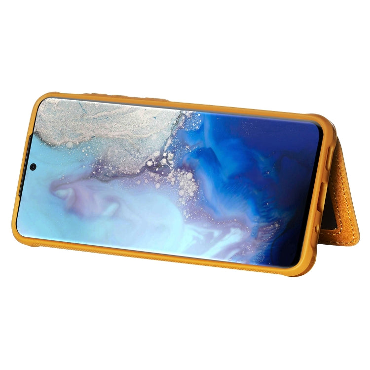For Galaxy S20 Sun Flower Pattern Embossed Horizontal Drop-proof Mobile Phone Case with Card Slots & Wallet & Photo Holder & Stand Function