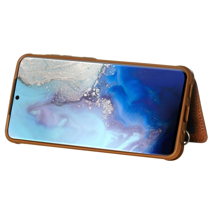 For Galaxy S20 Sun Flower Pattern Embossed Horizontal Drop-proof Mobile Phone Case with Card Slots & Wallet & Photo Holder & Stand Function