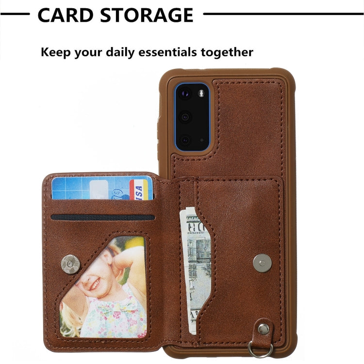 For Galaxy S20 Sun Flower Pattern Embossed Horizontal Drop-proof Mobile Phone Case with Card Slots & Wallet & Photo Holder & Stand Function