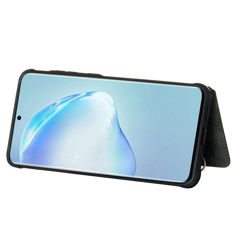 For Galaxy S20+ Sun Flower Pattern Embossed Horizontal Drop-proof Mobile Phone Case with Card Slots & Wallet & Photo Holder & Stand Function