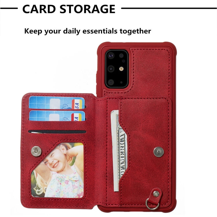 For Galaxy S20+ Sun Flower Pattern Embossed Horizontal Drop-proof Mobile Phone Case with Card Slots & Wallet & Photo Holder & Stand Function