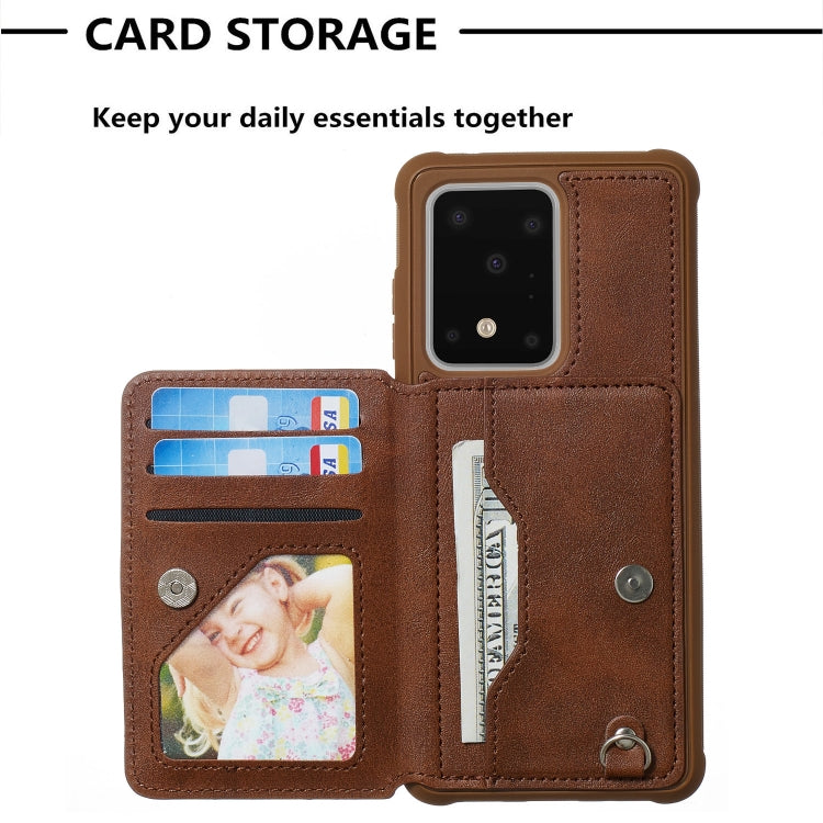 For Galaxy S20 Ultra Sun Flower Pattern Embossed Horizontal Drop-proof Mobile Phone Case with Card Slots & Wallet & Photo Holder & Stand Function